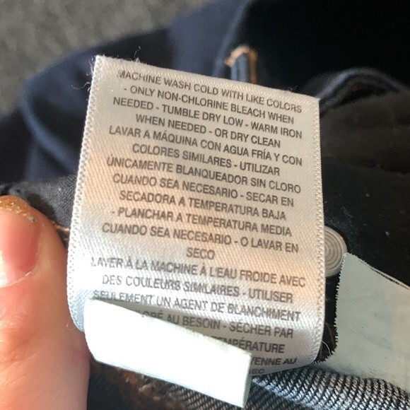 Jessica Simpson Dark Blue Skinny Jeans Size 2 - Picture 6 of 6